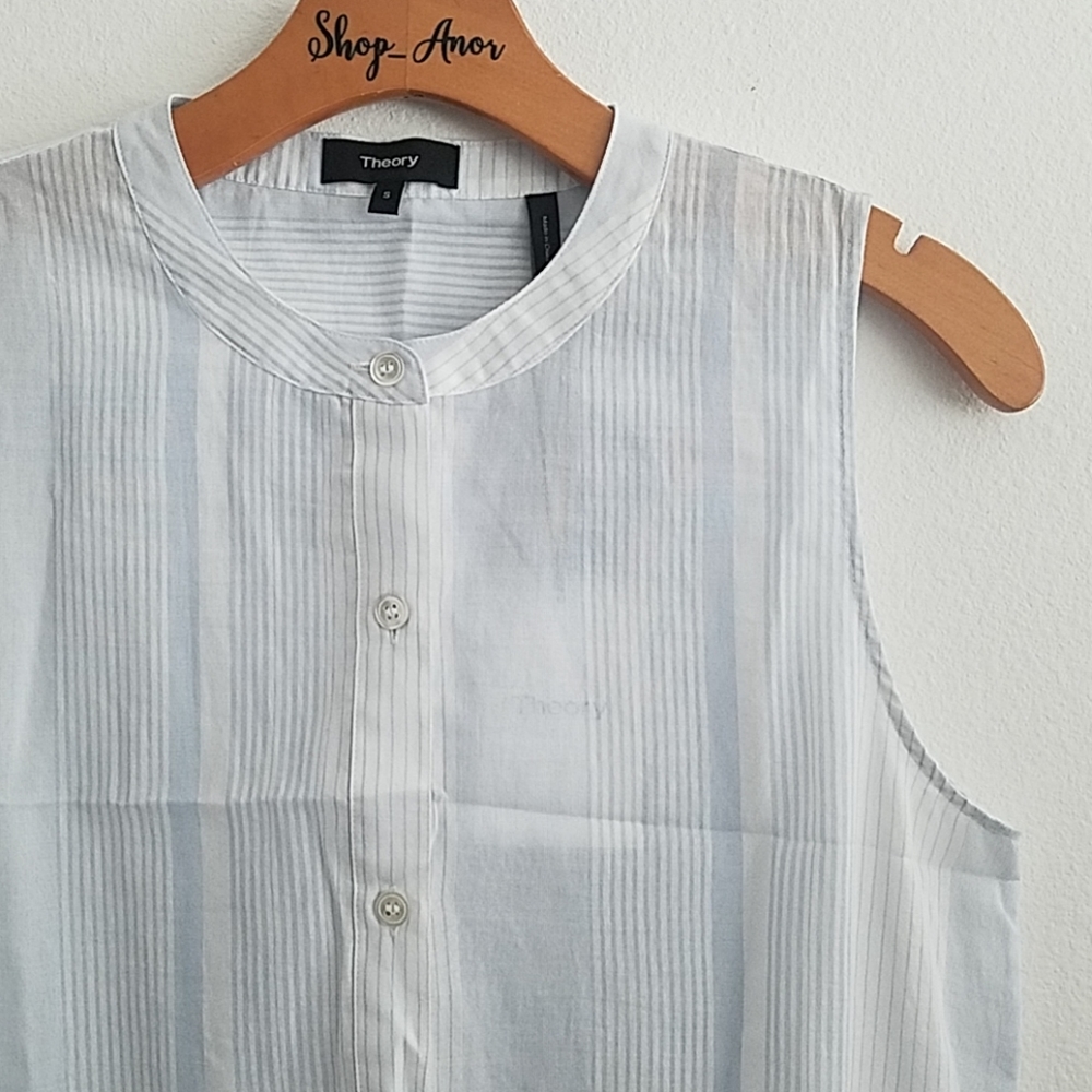 Theory Striped Tunic Size Small
